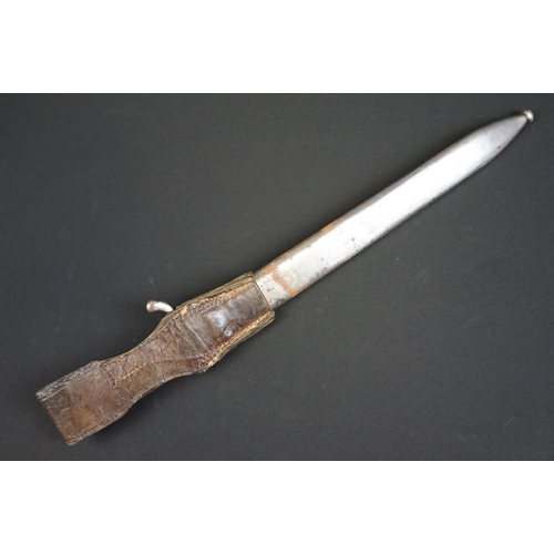 193 - A German Waffenfabrik Mauser Bayonet together with scabbard and frog.