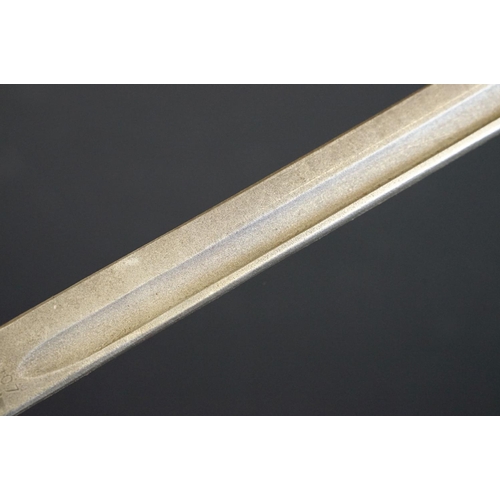 194 - A British 1907 Pattern bayonet together with scabbard.