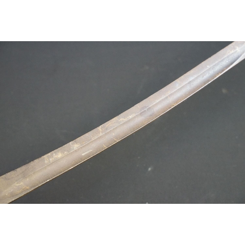 233 - A small group of knives to include a military bayonet, two Arabic daggers and a pair of mounted kukr... 