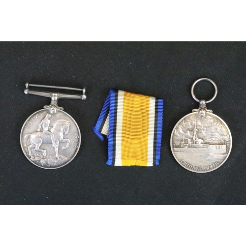 15 - A British Full Size World War One Medal Pair To Include The 1914-1918 British War Medal And The Long... 