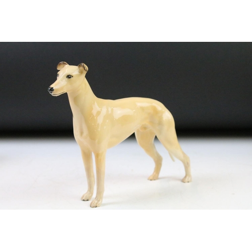 45 - Collection of porcelain animal figures to include Royal Doulton 'Buddies' (HN 2546), 4 x Beswick (2 ... 