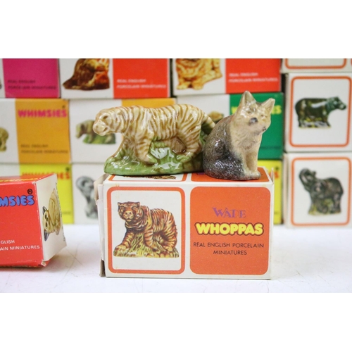 46 - Collection of around 40 boxed Wade porcelain miniatures to include Wade Whimsies and Wade Whoppas