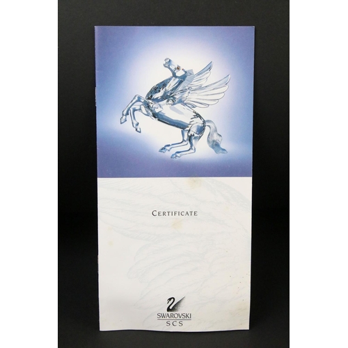 47 - Two boxed & cased Swarovski SCS Fabulous Creatures to include Annual Edition 1997 - The Dragon & Ann... 