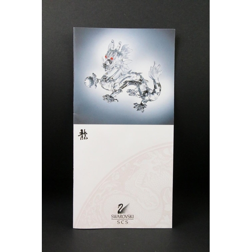 47 - Two boxed & cased Swarovski SCS Fabulous Creatures to include Annual Edition 1997 - The Dragon & Ann... 