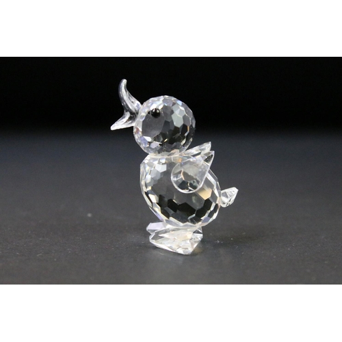 48 - Eight boxed Swarovski Crystal animals / animal sets to include 10th Anniversary Edition - The Squirr... 