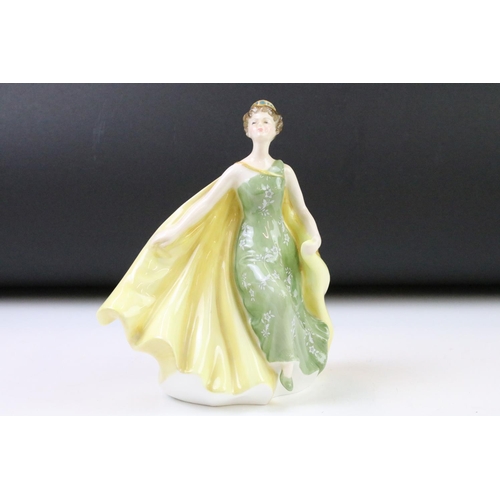 80 - Two Royal Doulton lady figurines to include Alexandra HN 2398 and My Love HN 2339. Measures 19.5cm t... 