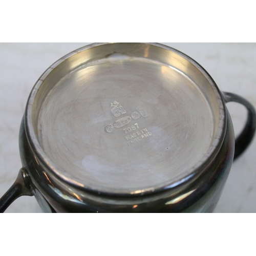 175 - Quantity of silver plated ware, to include: Mappin & Webb Prince's Plate circular tray