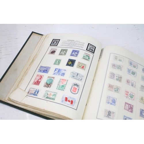 458 - Approximately 100 loose late 20th Century presentation pack stamps, together with an album of Guerns... 