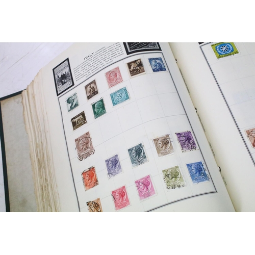 458 - Approximately 100 loose late 20th Century presentation pack stamps, together with an album of Guerns... 