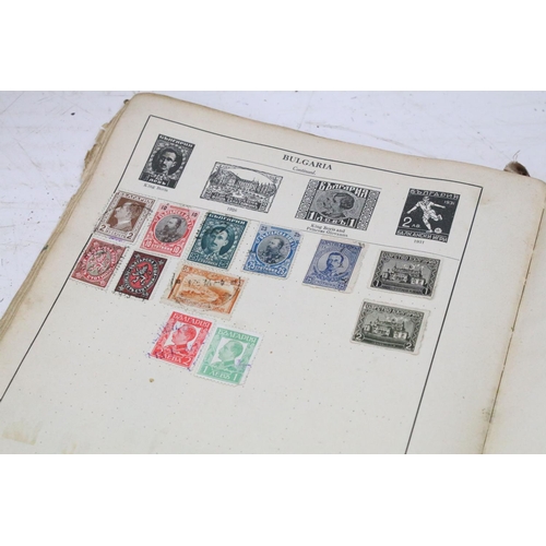 458 - Approximately 100 loose late 20th Century presentation pack stamps, together with an album of Guerns... 