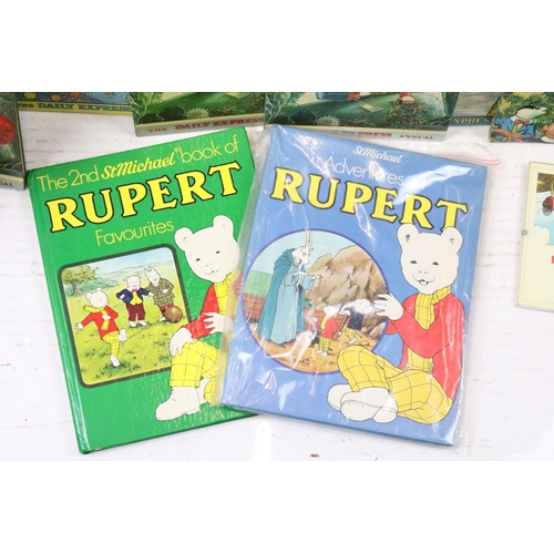 461 - Collection of Rupert annuals (mostly 1900's examples) together with a selection of Rupert accessorie... 