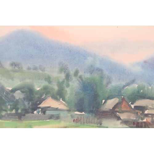 599 - Two 18th / 19th century indentures, the largest 83 x 101.5cm overall, framed and glazed together wit... 