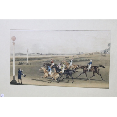 599 - Two 18th / 19th century indentures, the largest 83 x 101.5cm overall, framed and glazed together wit... 