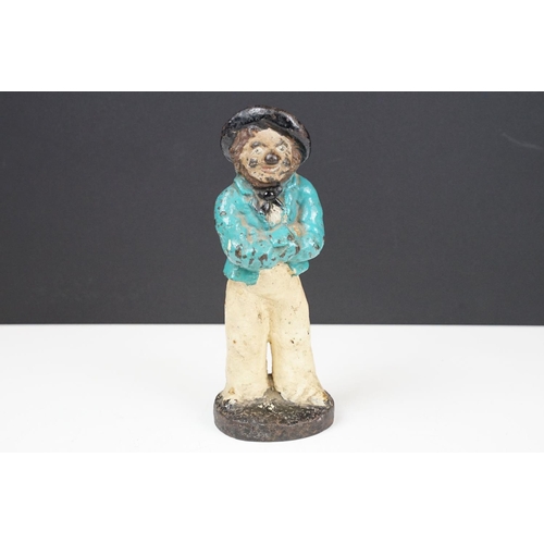 112 - 19th century Jacques of London Cast Iron Doorstop in the form of a Jack Tar Sailor, circa 1850’s, fa... 