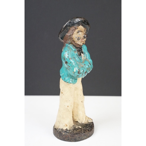 112 - 19th century Jacques of London Cast Iron Doorstop in the form of a Jack Tar Sailor, circa 1850’s, fa... 