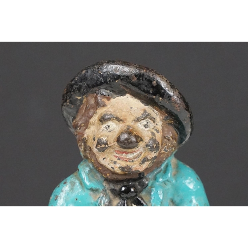 112 - 19th century Jacques of London Cast Iron Doorstop in the form of a Jack Tar Sailor, circa 1850’s, fa... 