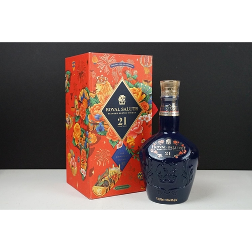 207 - A bottle of Royal Salute 21 year old blended scotch whisky signature blend. 70cl, 40% vol. In origin... 