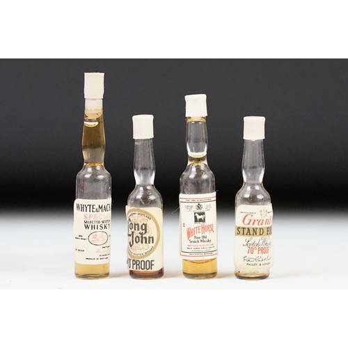 182A - Collection of assorted spirit miniatures to include Glenfiddich, Havana Club, Tobermory, Dufftown, R... 