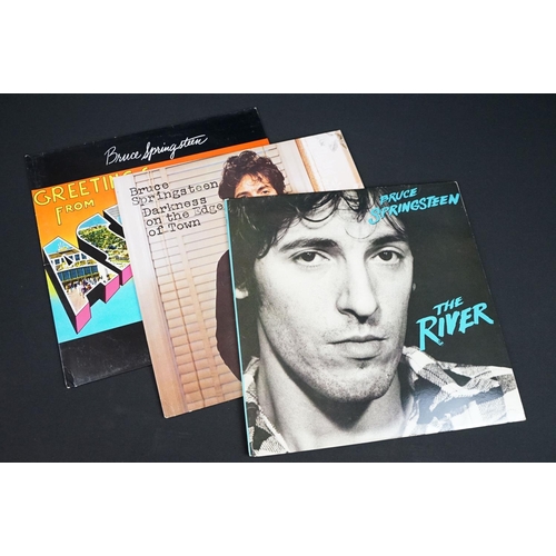 118 - Vinyl - 6 Bruce Springsteen LPs, 3 12