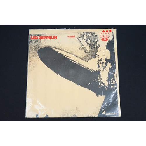 121 - Vinyl - 2 Taiwanese pressing Led Zeppelin albums to include: Led Zeppelin (1972, 中聲 – CSJ-846) VG / ... 