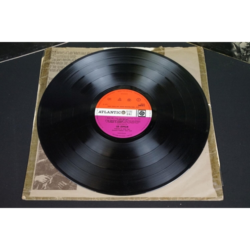 122 - Vinyl - 2 UK pressing Led Zeppelin LPs to include II (Atlantic – 588198) UK 1969 3rd pressing with p... 