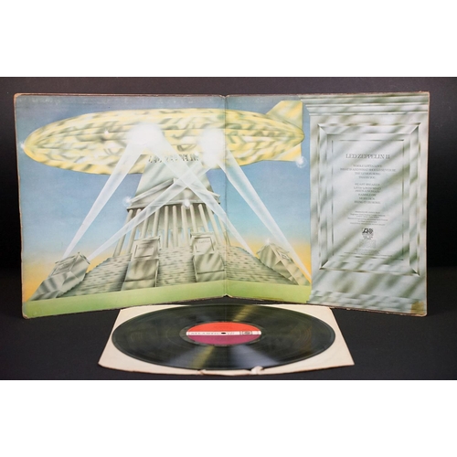 122 - Vinyl - 2 UK pressing Led Zeppelin LPs to include II (Atlantic – 588198) UK 1969 3rd pressing with p... 