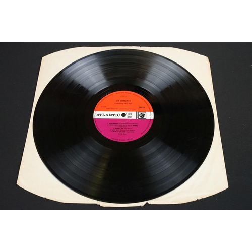 122 - Vinyl - 2 UK pressing Led Zeppelin LPs to include II (Atlantic – 588198) UK 1969 3rd pressing with p... 