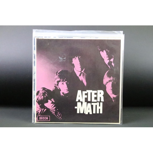 129 - Vinyl - 7 Rolling Stones albums to include: Aftermath (Original UK unboxed Decca mono labels 1A / 1 ... 