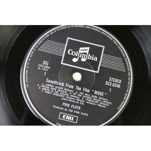 130 - Vinyl - 4 Pink Floyd 1st UK pressing albums to include: Ummagumma (1969 double album, no EMI on labe... 