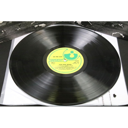 130 - Vinyl - 4 Pink Floyd 1st UK pressing albums to include: Ummagumma (1969 double album, no EMI on labe... 