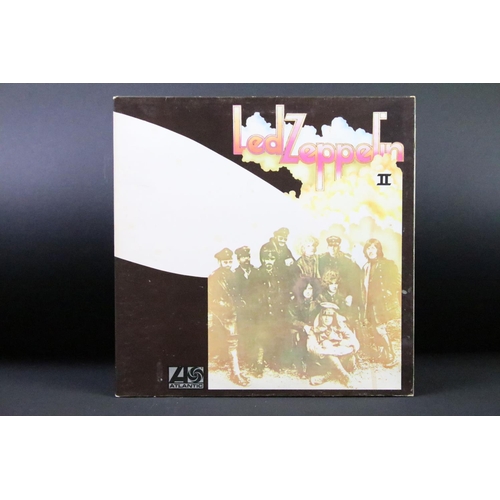 133 - Vinyl - 3 Led Zeppelin albums and one Cream album to include Led Zeppelin I (UK green & orange label... 