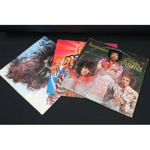 146 - Vinyl - 9 Jimi Hendrix LPs to include Smash Hits, Crash Landing Backtrack 10, Live At Winterland, Mi... 