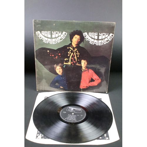 147 - Vinyl - Jimi Hendrix Are You Experienced LP on Track 612001.  Sticker to label side 2, incorrect inn... 