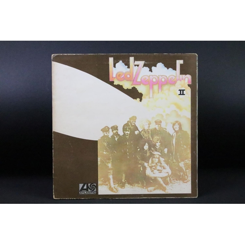 148 - Vinyl - 4 Led Zeppelin LPs to include One (588171) plum Atlanic labels and grey band, Two (588198) p... 