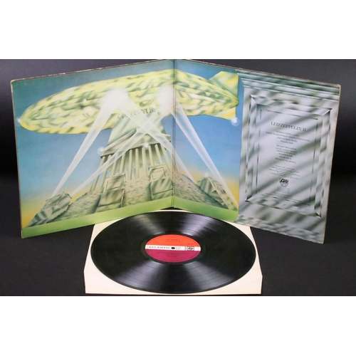 148 - Vinyl - 4 Led Zeppelin LPs to include One (588171) plum Atlanic labels and grey band, Two (588198) p... 