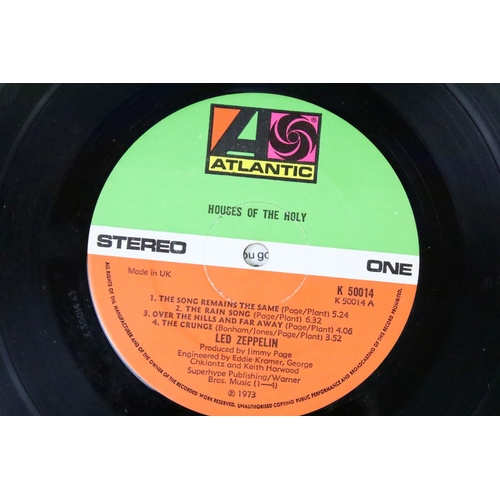 148 - Vinyl - 4 Led Zeppelin LPs to include One (588171) plum Atlanic labels and grey band, Two (588198) p... 