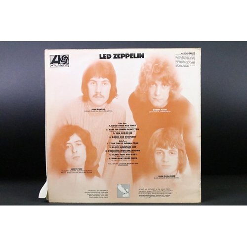 148 - Vinyl - 4 Led Zeppelin LPs to include One (588171) plum Atlanic labels and grey band, Two (588198) p... 