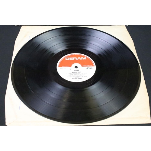 149 - Vinyl - Michael Gibbs self titled LP on Deram SML 1063 stereo pressing.  39/11 small price sticker t... 