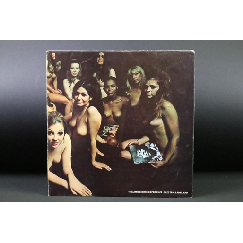 153 - Vinyl - 5 Jimi Hendrix LPs to include Electric Ladyland (Track 613008/9) with Jimi to front of gatef... 