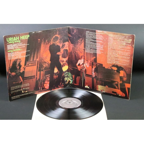 176 - Vinyl - 3 albums on Vertigo Records to include: Uriah Heep Very 'Eavy Very 'Umble (Original UK 1970 ... 