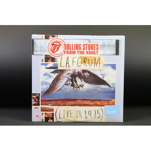 186 - Vinyl - 2 Rolling Stones albums to include: The Rolling Stones – L.A. Forum (Live In 1975) (EU 2014,... 