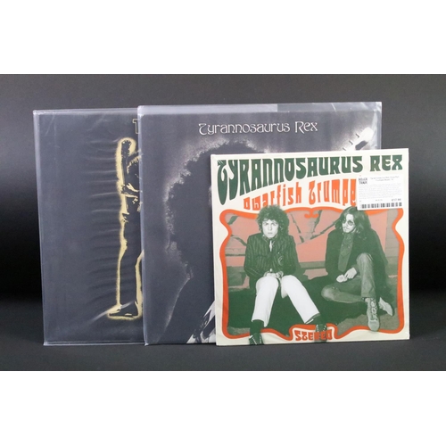 194 - Vinyl - 3 limited edition albums by Tyrannosaurus Rex / T. Rex to include: A Crown Of Dark Swansdown... 