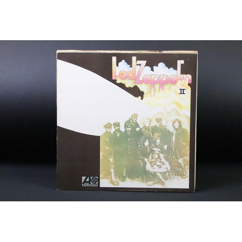 196 - Vinyl - 7 Led Zeppelin albums to include: Led Zeppelin II, IV x 2, Houses Of The Holy (French pressi... 