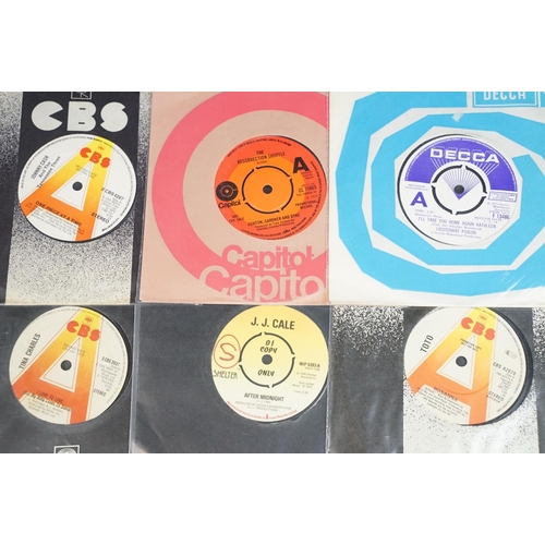 304 - Vinyl - 21 Demo / promo Rock and Pop 7” singles to include: The Marmalade, Them, Al Martino, Albert ... 