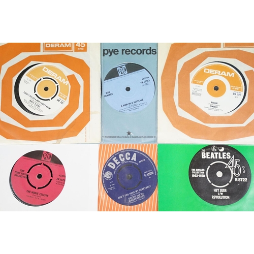 306 - Vinyl - 32 mainly 1960’s Beat / Mod / Pop 7” singles to include: Timebox - Beggin’ (Deram re-issue),... 