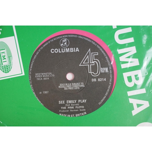 353 - Vinyl - 5 UK pressing Pink Floyd 7” singles to include: Arnold Layne (Original UK) EX, See Emily Pla... 