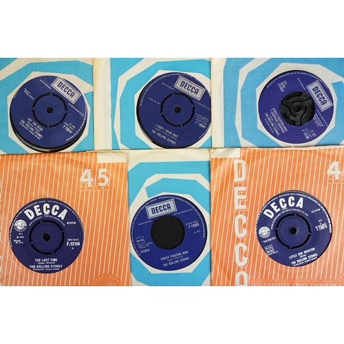 356 - Vinyl - 25 Rolling Stones 7” singles spanning their career to include: Fool To Cry (UK Promo Only ve... 