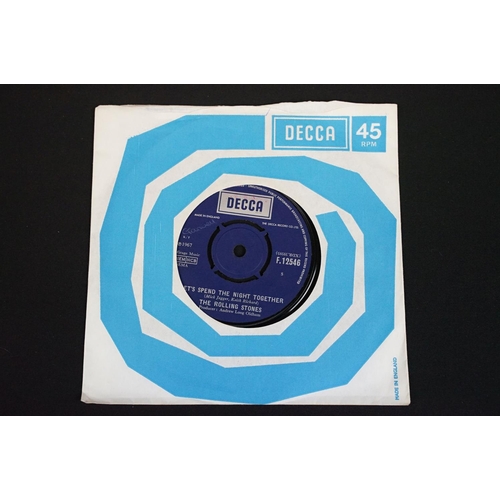 356 - Vinyl - 25 Rolling Stones 7” singles spanning their career to include: Fool To Cry (UK Promo Only ve... 