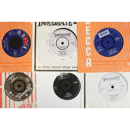 357 - Vinyl - 14 1960’s UK pressing Mod / Beat 7” singles to include: Small Faces x 4, Steve Marriott EP, ... 