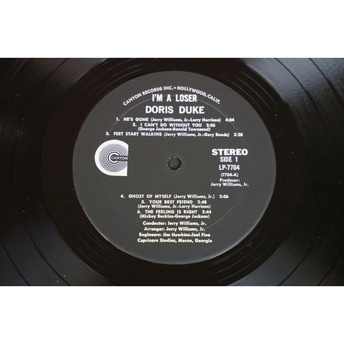 474 - Vinyl - Soul - 2 original US pressing albums by Doris Duke to include: I’m A Loser (original US 1970... 